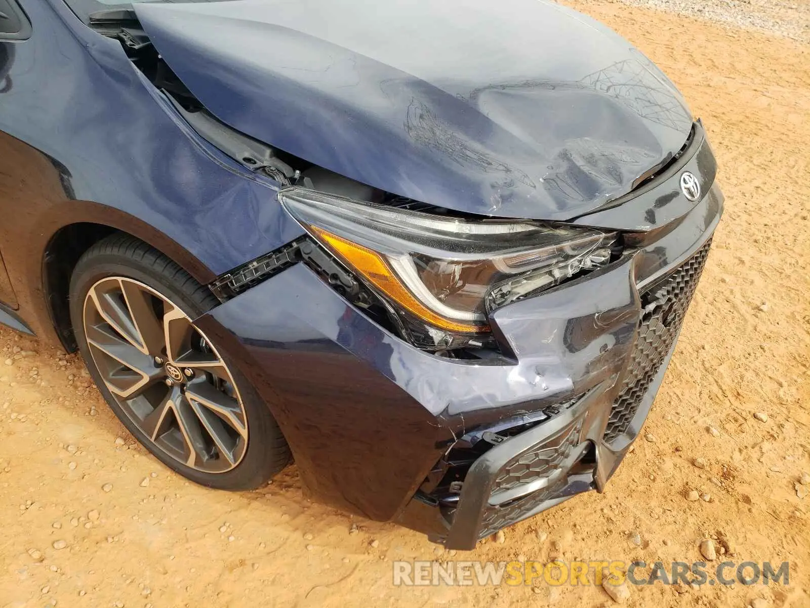 9 fotografías del automóvil dañado 5YFS4RCE0LP043417 TOYOTA COROLLA 2020