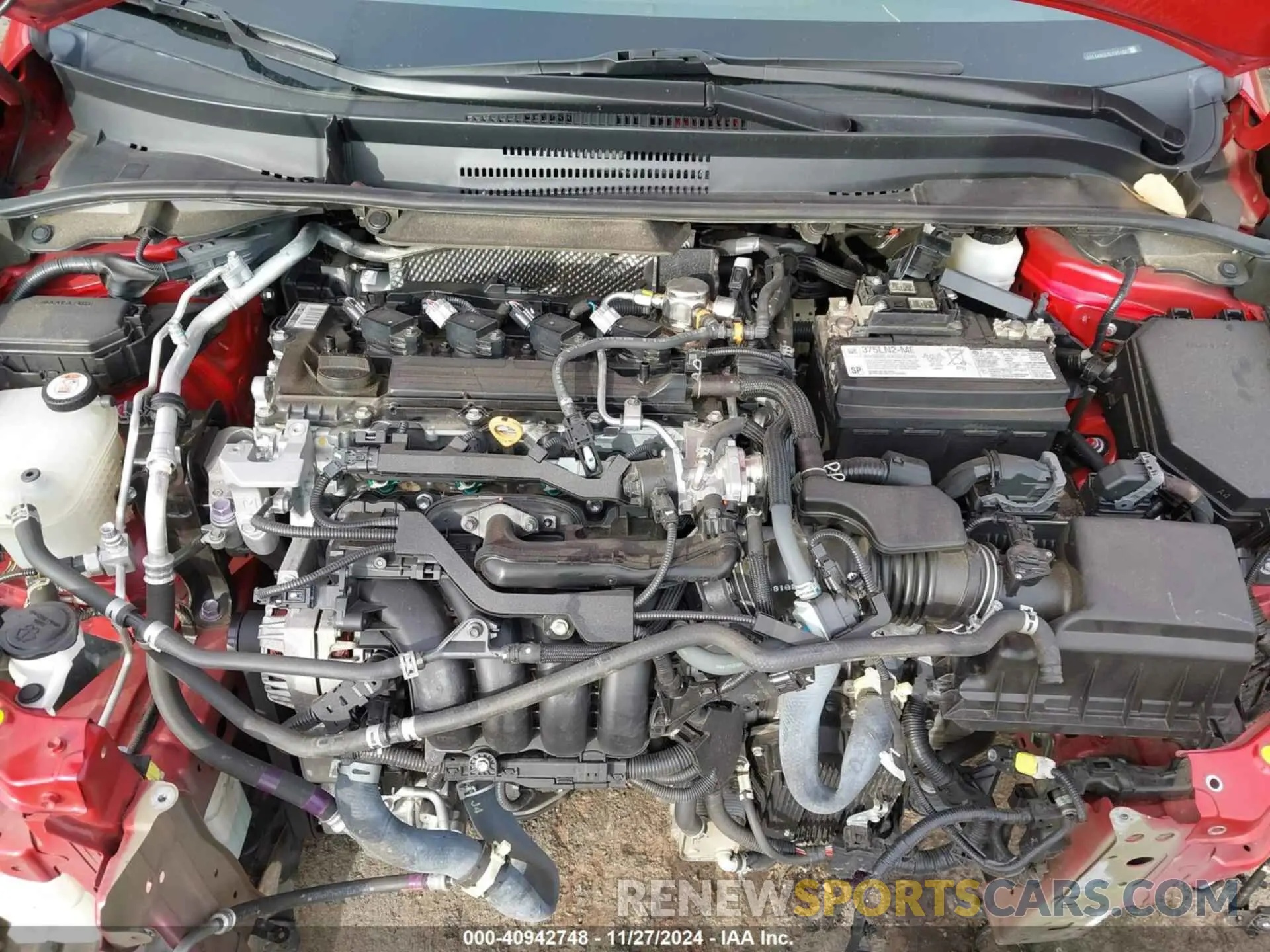 10 fotografías del automóvil dañado 5YFS4RCE0LP051887 TOYOTA COROLLA 2020