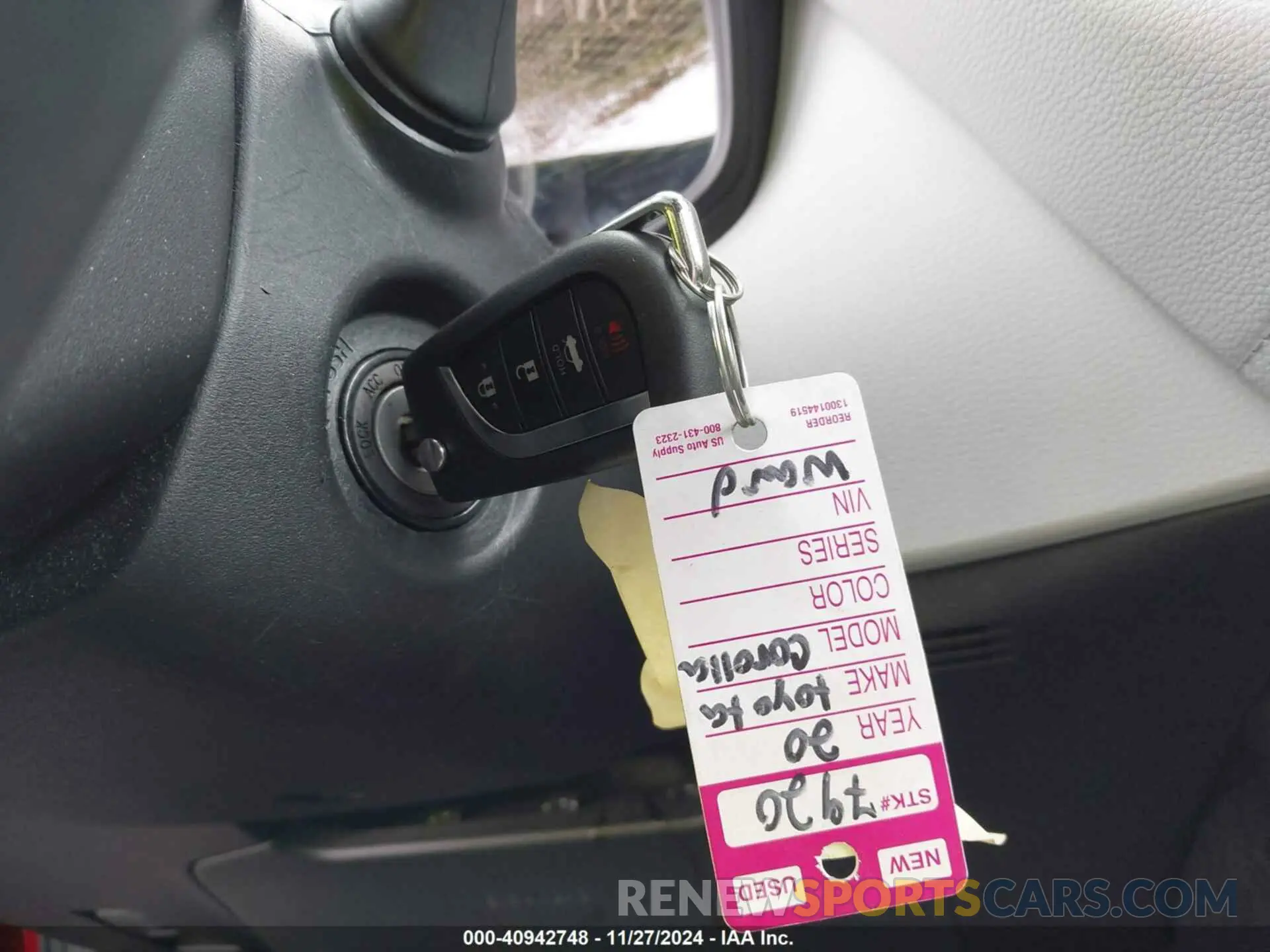 11 fotografías del automóvil dañado 5YFS4RCE0LP051887 TOYOTA COROLLA 2020