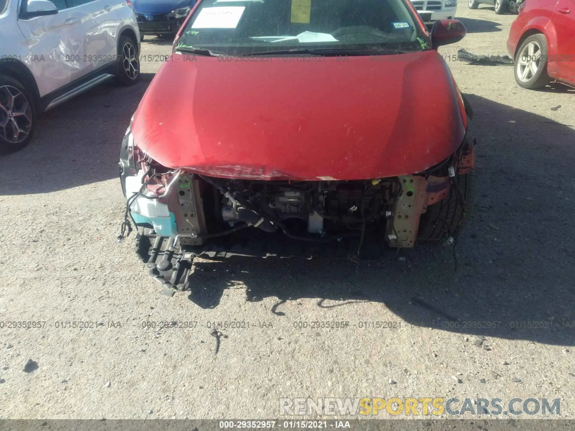6 fotografías del automóvil dañado 5YFS4RCE1LP015237 TOYOTA COROLLA 2020