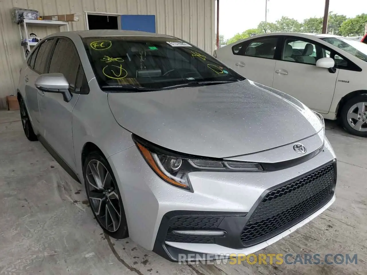 1 fotografías del automóvil dañado 5YFS4RCE1LP017960 TOYOTA COROLLA 2020