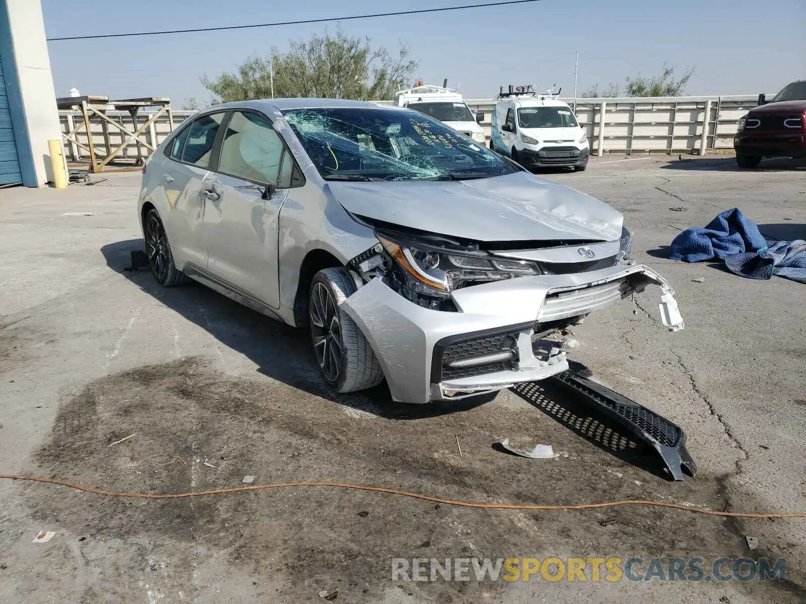 1 fotografías del automóvil dañado 5YFS4RCE1LP020602 TOYOTA COROLLA 2020