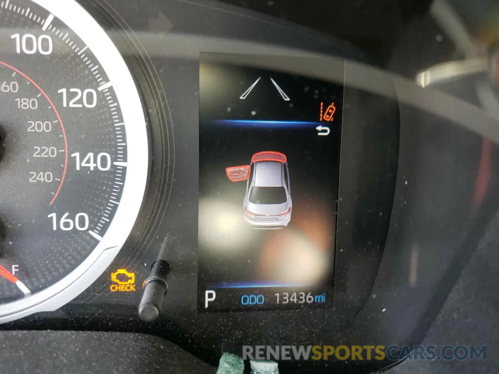 8 fotografías del automóvil dañado 5YFS4RCE1LP020602 TOYOTA COROLLA 2020