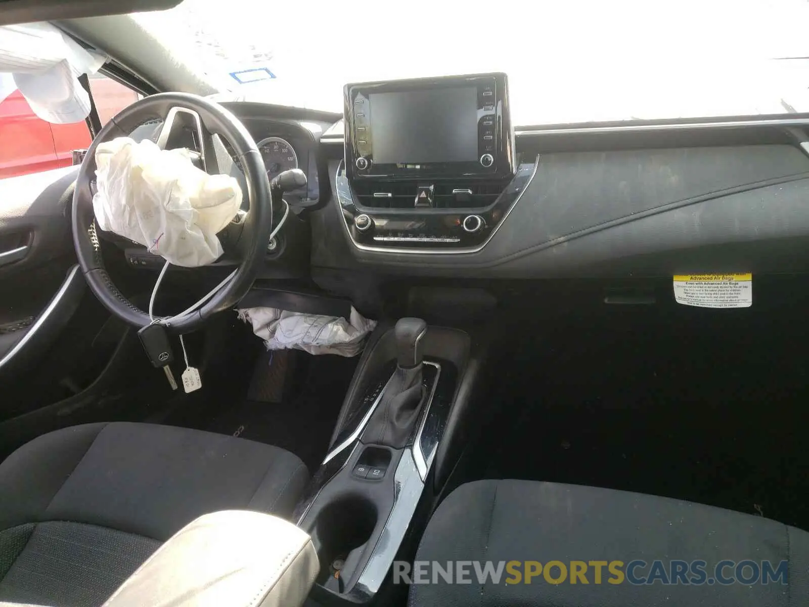 9 fotografías del automóvil dañado 5YFS4RCE1LP020602 TOYOTA COROLLA 2020