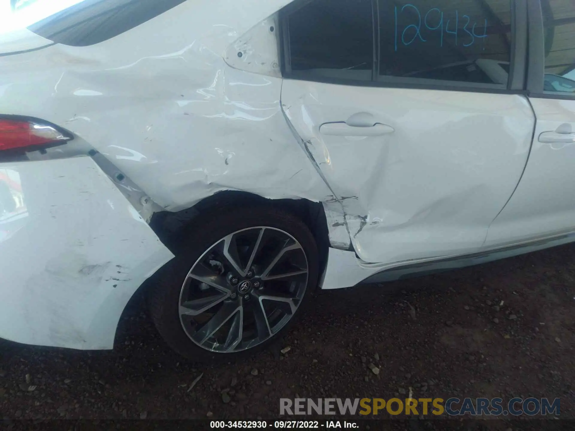 6 fotografías del automóvil dañado 5YFS4RCE1LP026819 TOYOTA COROLLA 2020