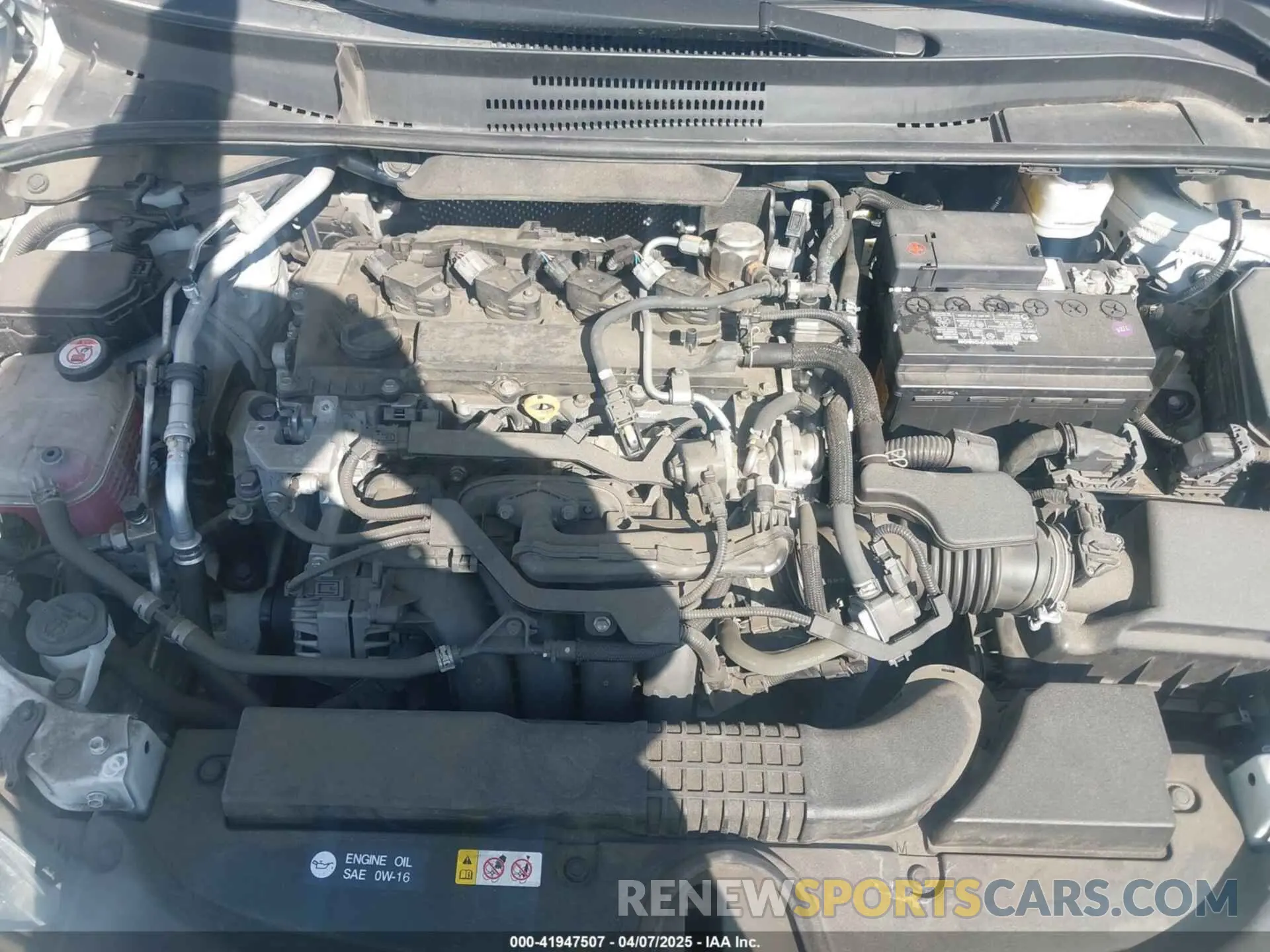 10 fotografías del automóvil dañado 5YFS4RCE1LP029557 TOYOTA COROLLA 2020