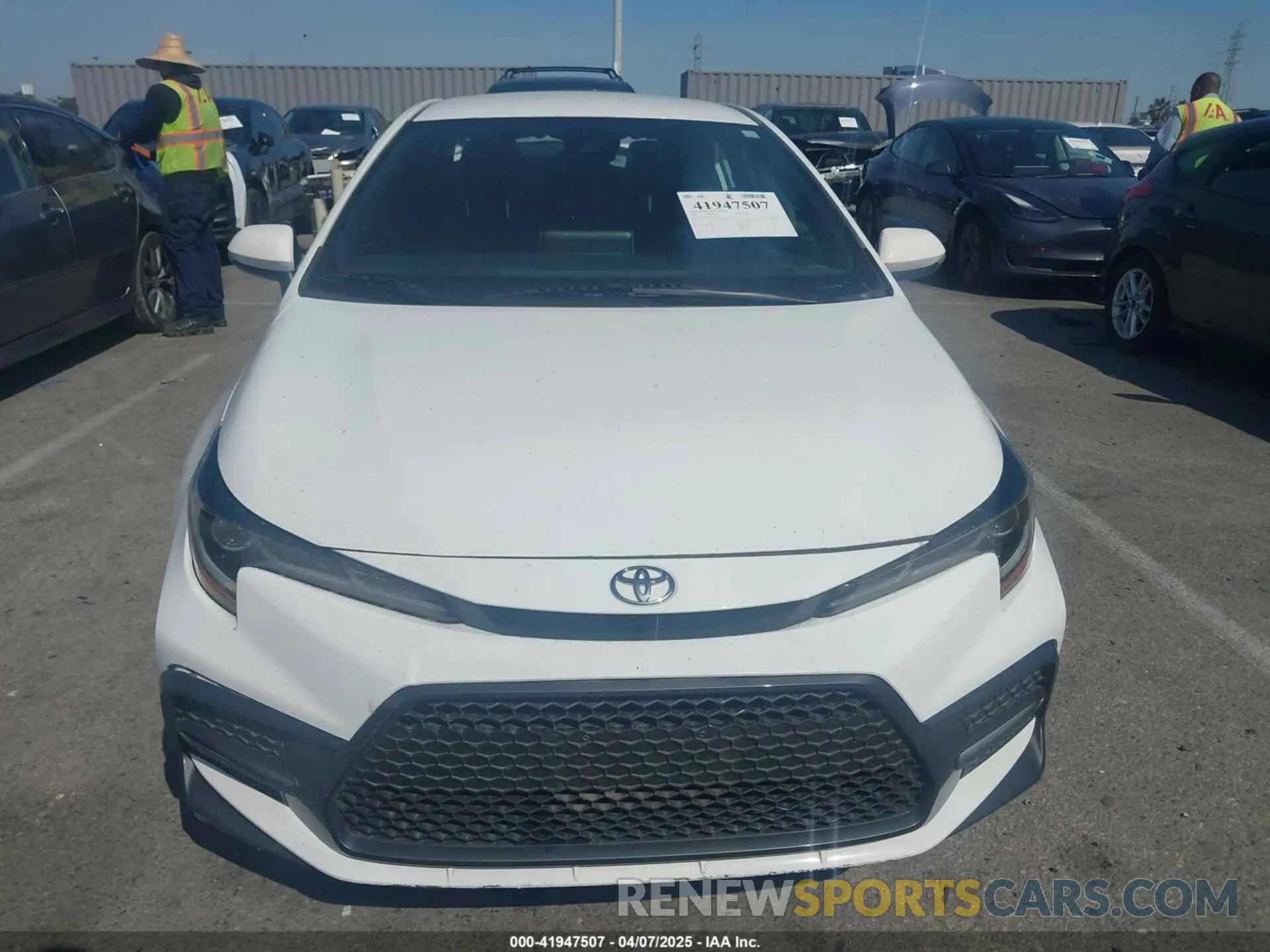 12 fotografías del automóvil dañado 5YFS4RCE1LP029557 TOYOTA COROLLA 2020