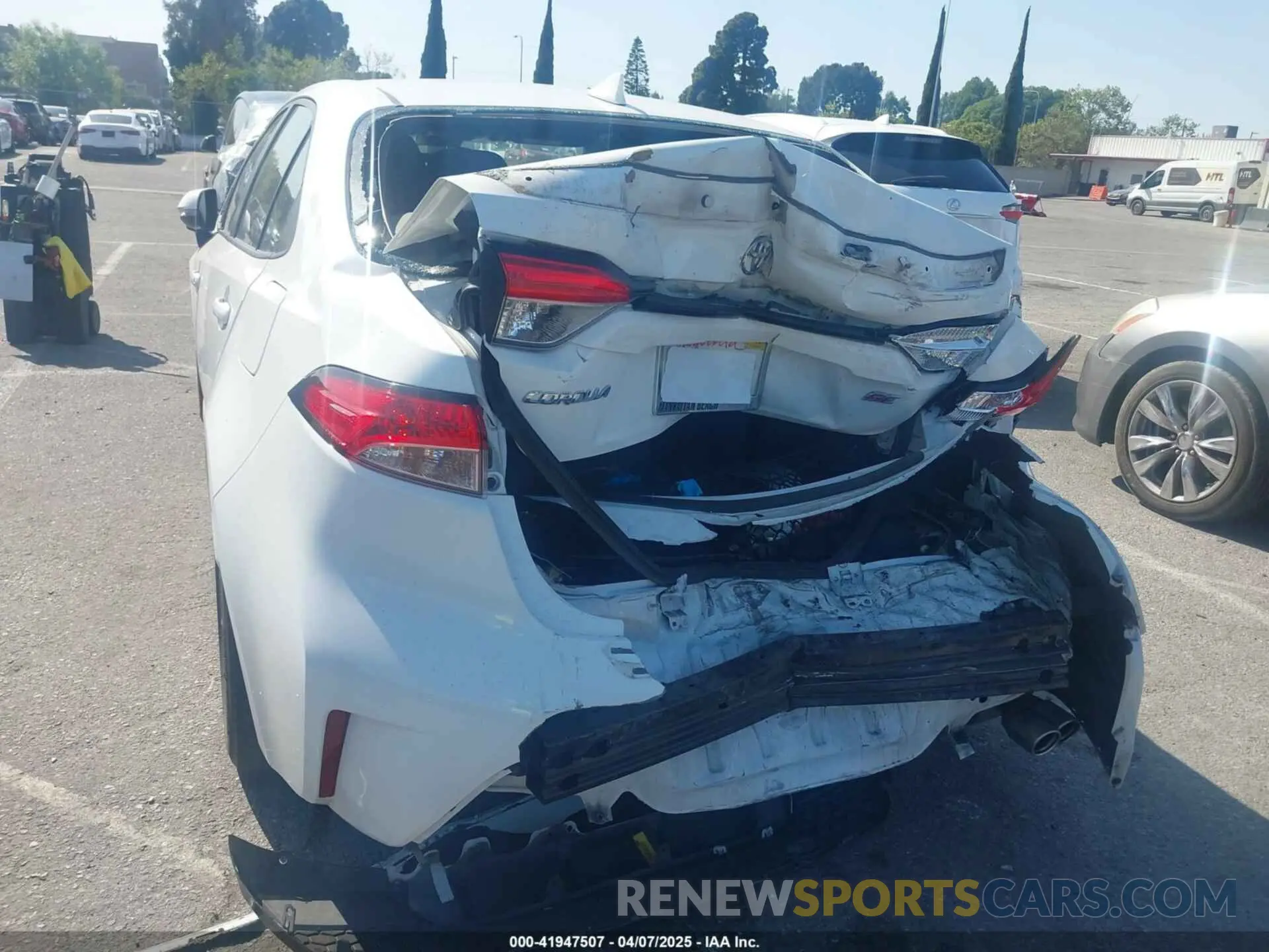 6 fotografías del automóvil dañado 5YFS4RCE1LP029557 TOYOTA COROLLA 2020