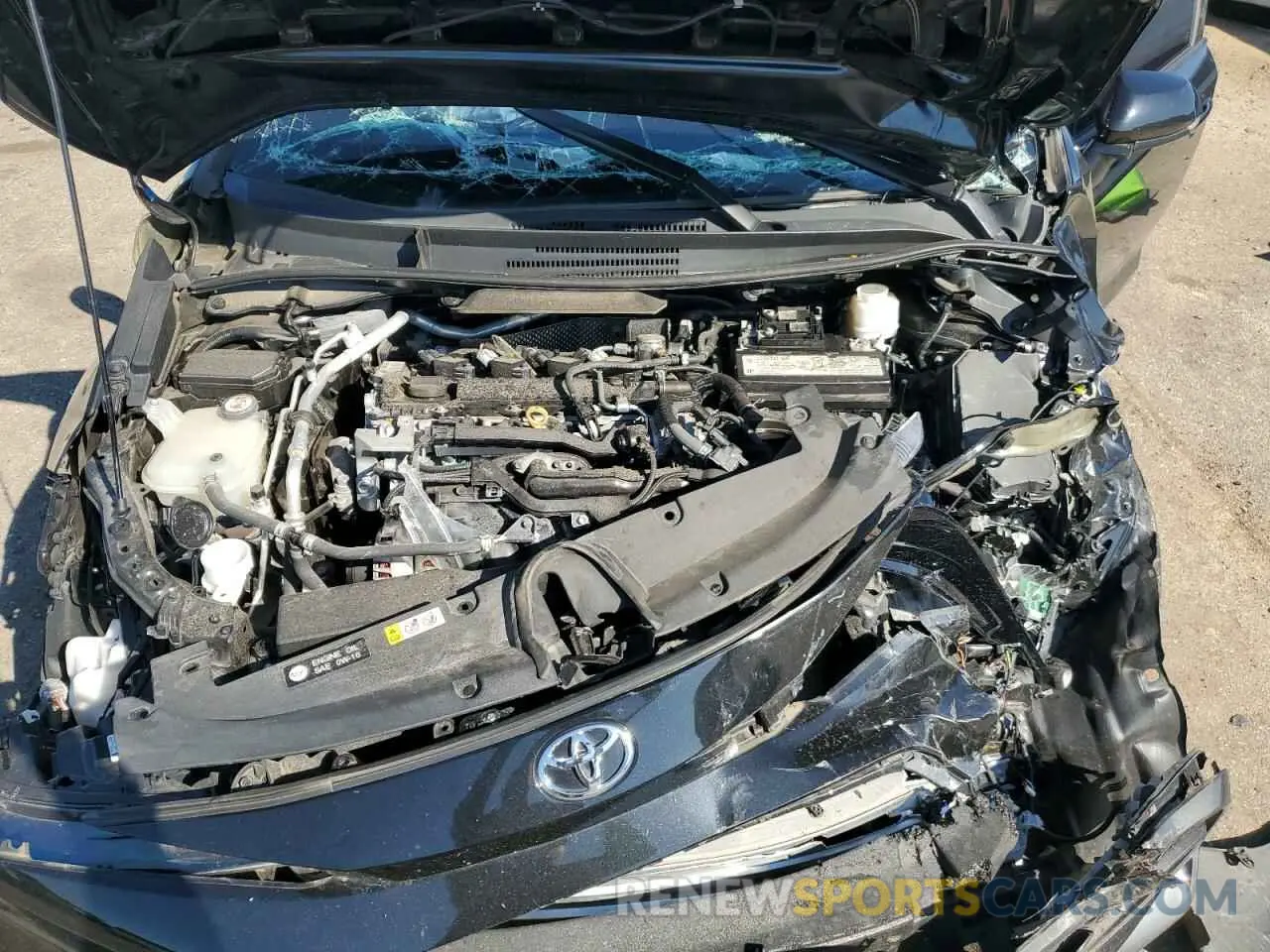 11 fotografías del automóvil dañado 5YFS4RCE1LP030627 TOYOTA COROLLA 2020