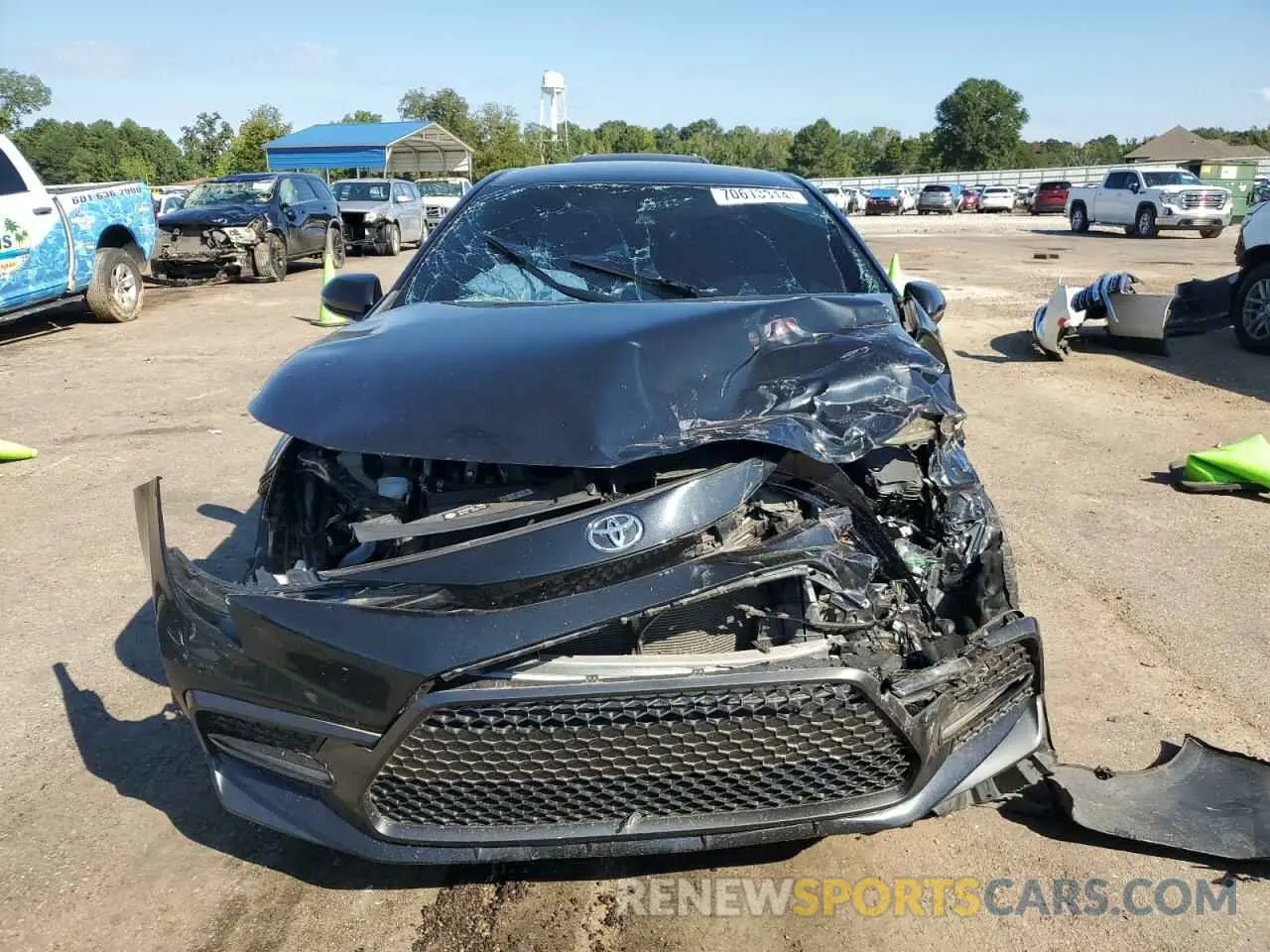 5 fotografías del automóvil dañado 5YFS4RCE1LP030627 TOYOTA COROLLA 2020