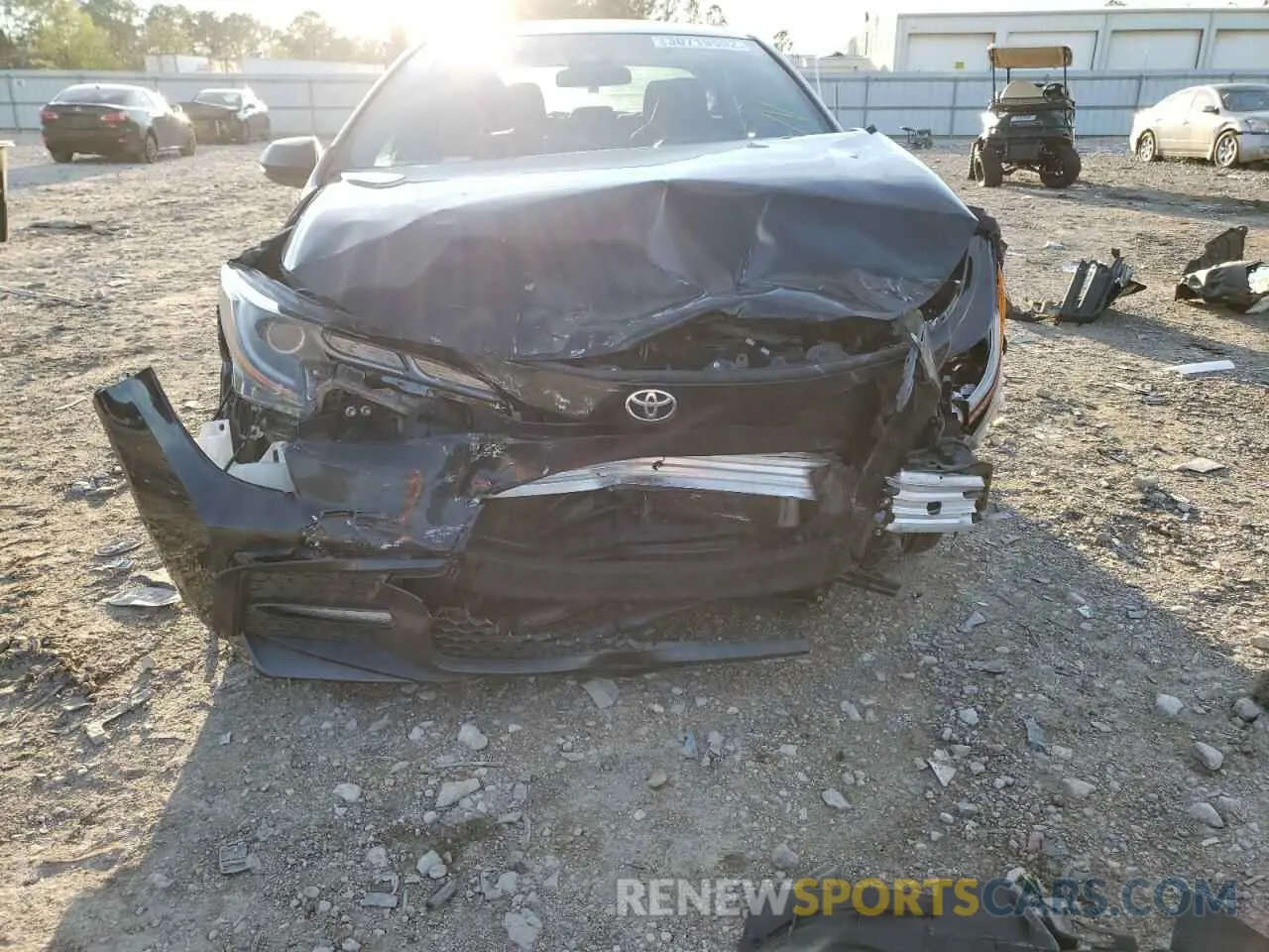 9 fotografías del automóvil dañado 5YFS4RCE1LP044947 TOYOTA COROLLA 2020