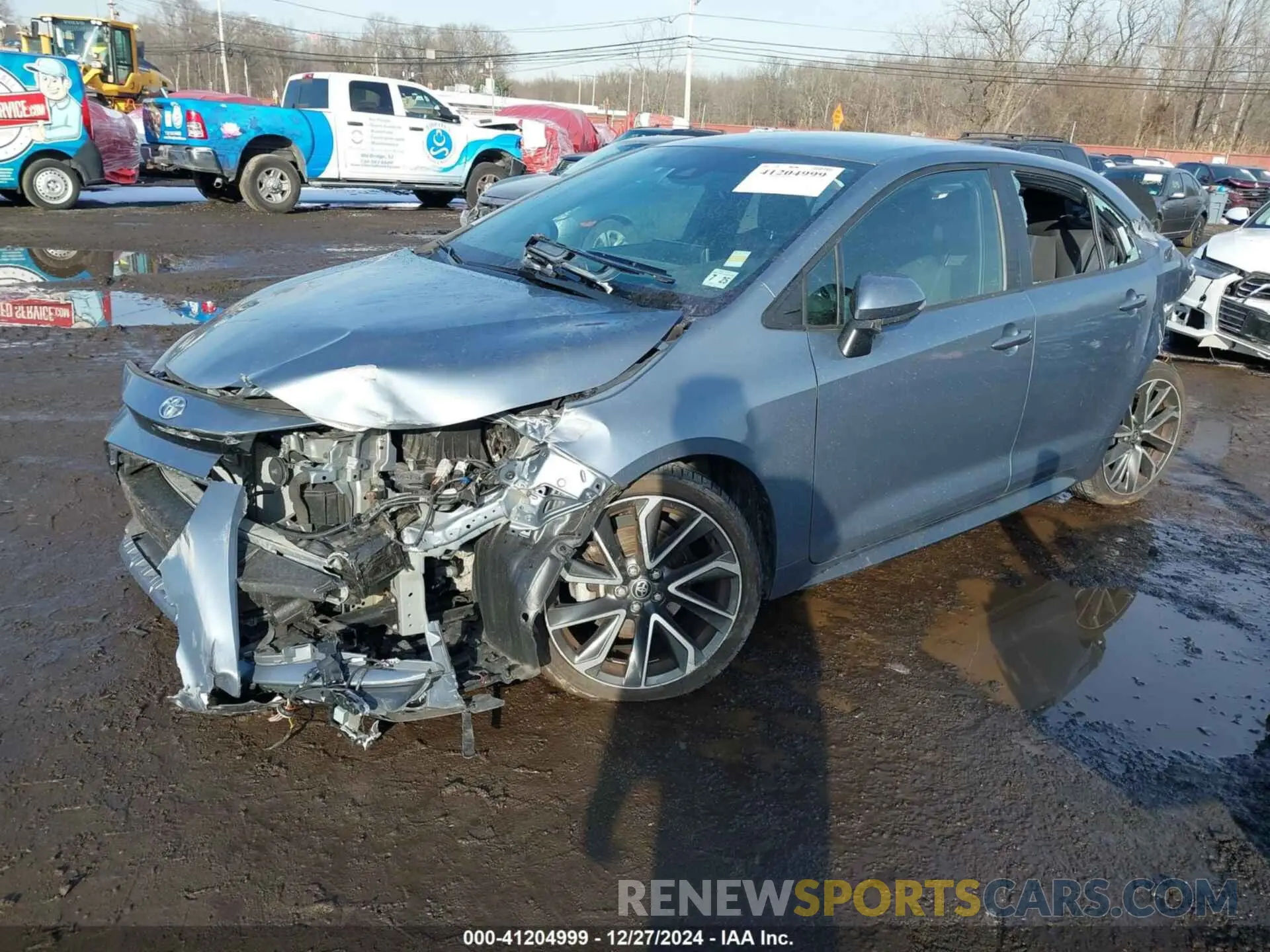 2 fotografías del automóvil dañado 5YFS4RCE1LP049212 TOYOTA COROLLA 2020