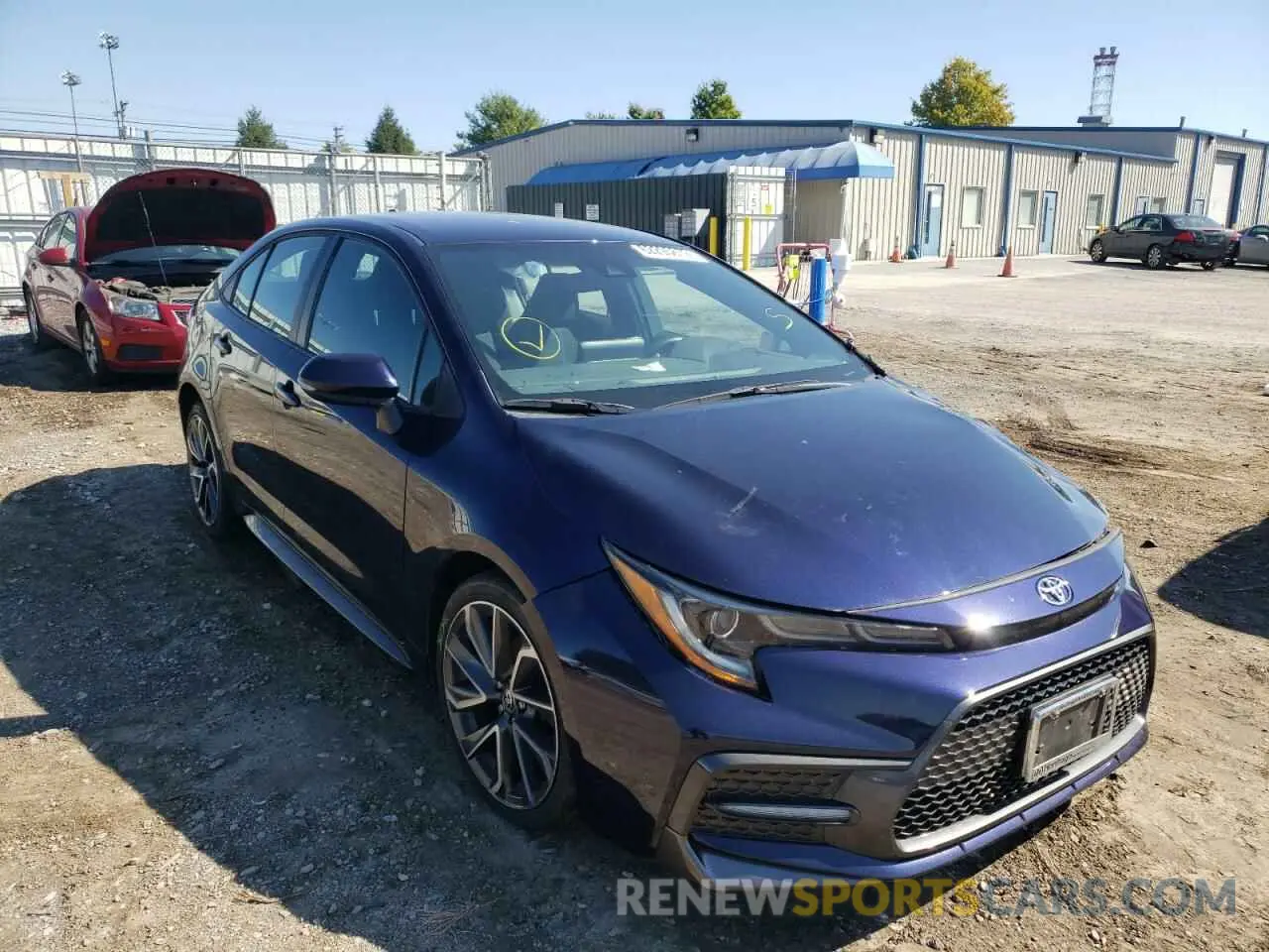 1 fotografías del automóvil dañado 5YFS4RCE1LP049517 TOYOTA COROLLA 2020