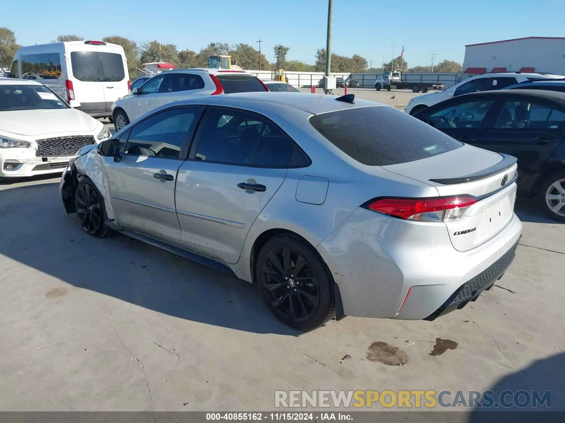 3 fotografías del automóvil dañado 5YFS4RCE1LP052109 TOYOTA COROLLA 2020