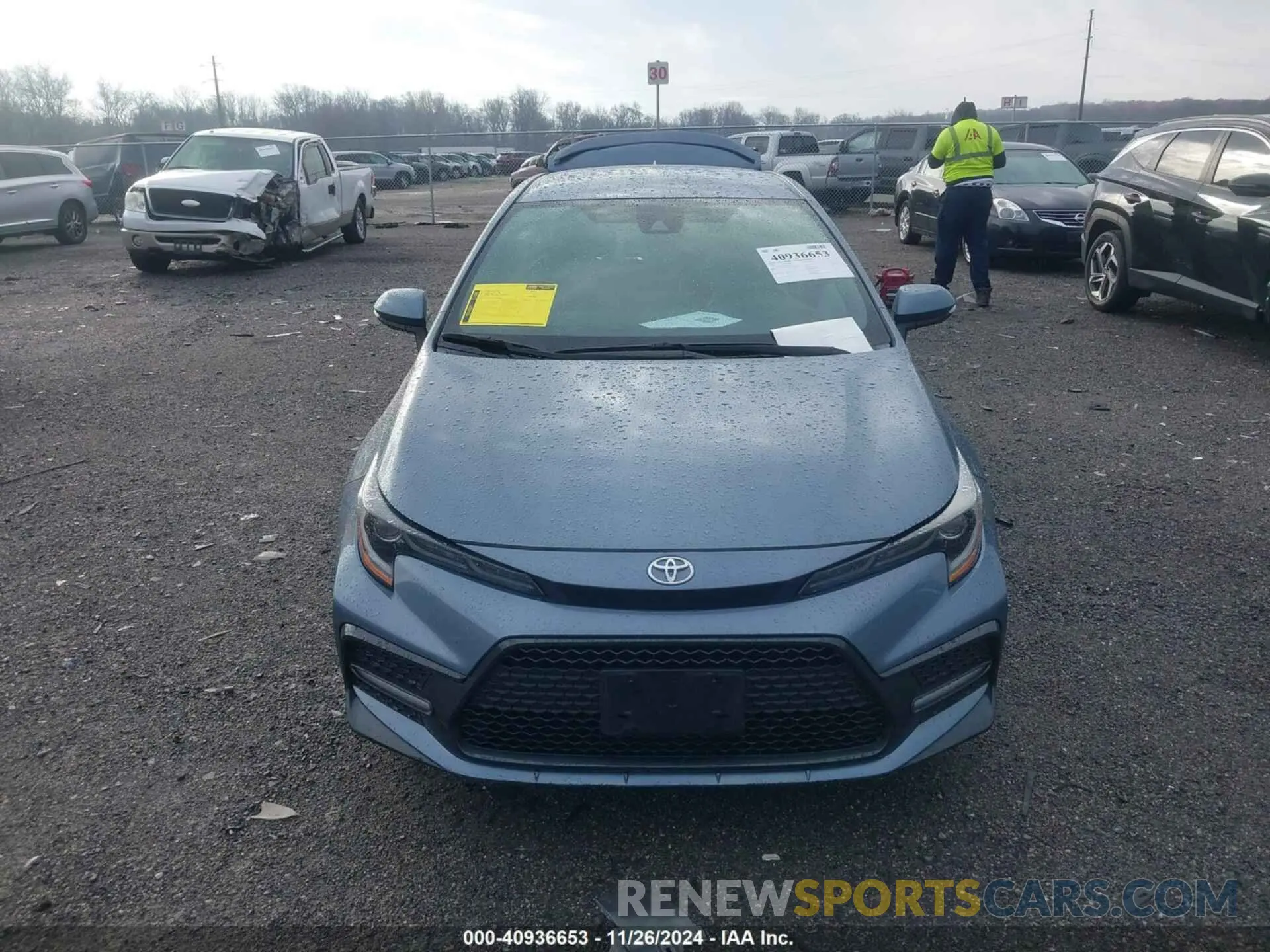 12 fotografías del automóvil dañado 5YFS4RCE2LP016526 TOYOTA COROLLA 2020