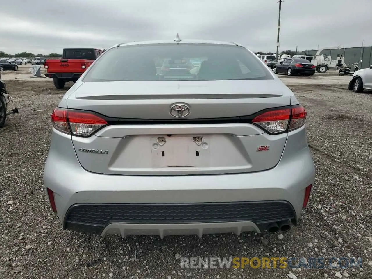 6 fotografías del automóvil dañado 5YFS4RCE2LP018468 TOYOTA COROLLA 2020