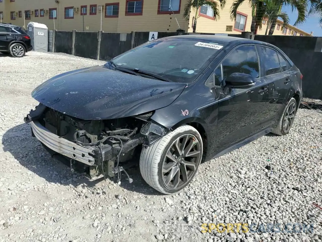 1 fotografías del automóvil dañado 5YFS4RCE2LP022147 TOYOTA COROLLA 2020