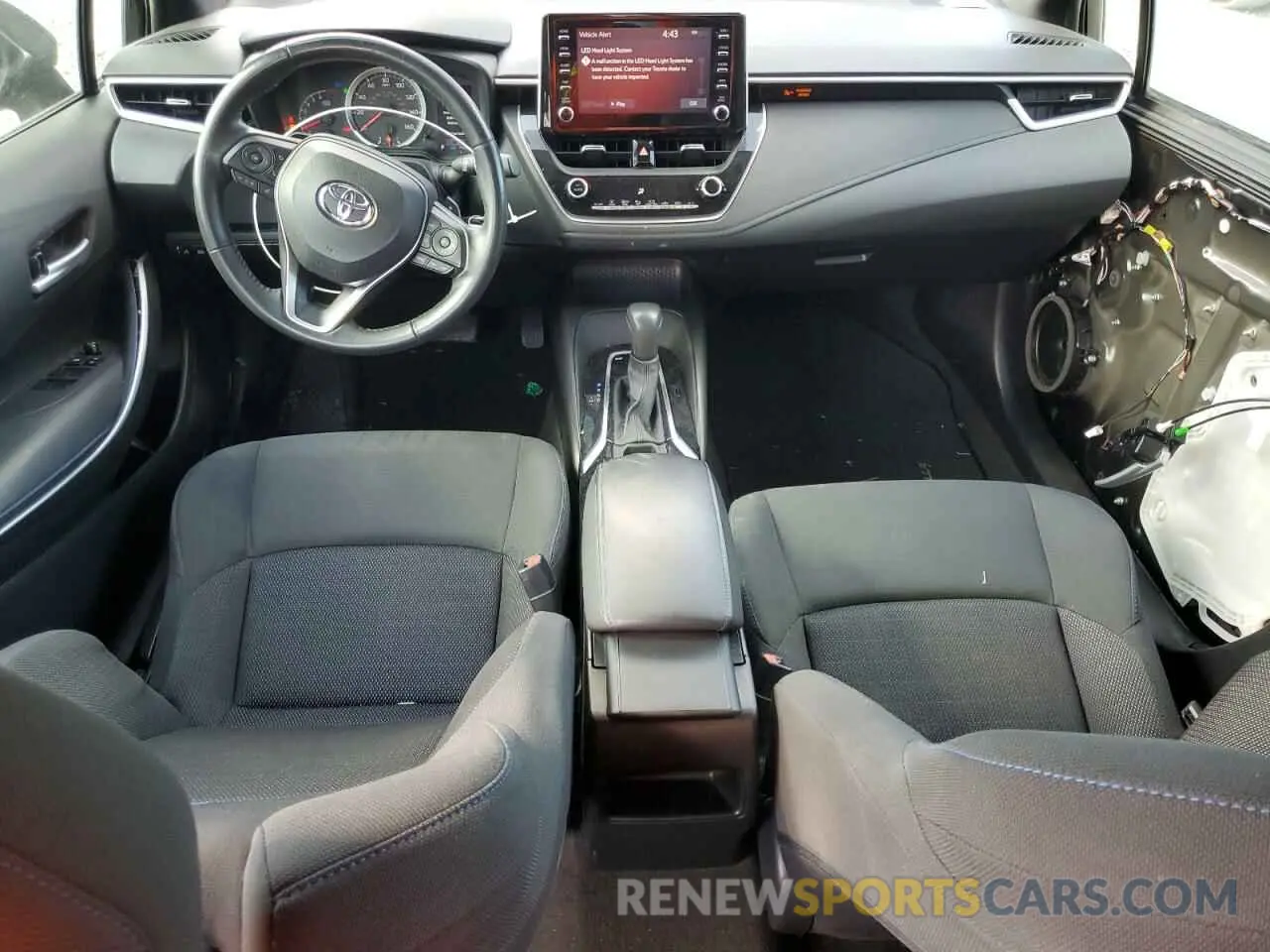 8 fotografías del automóvil dañado 5YFS4RCE2LP022147 TOYOTA COROLLA 2020