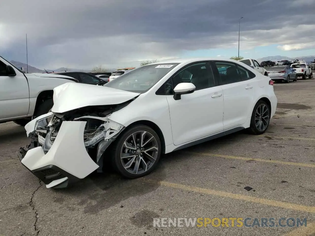 1 fotografías del automóvil dañado 5YFS4RCE2LP022990 TOYOTA COROLLA 2020