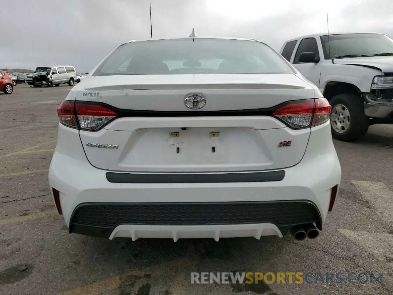 6 fotografías del automóvil dañado 5YFS4RCE2LP022990 TOYOTA COROLLA 2020