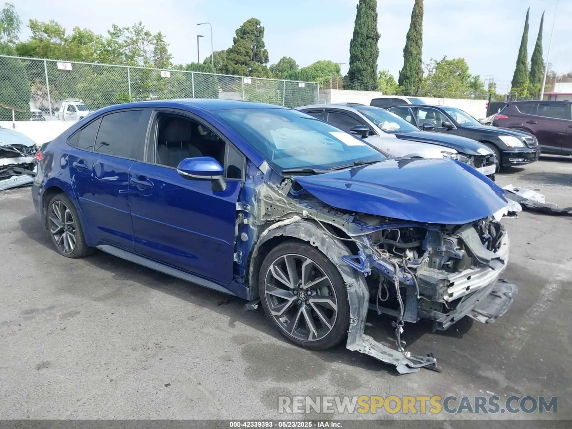 1 fotografías del automóvil dañado 5YFS4RCE2LP026747 TOYOTA COROLLA 2020