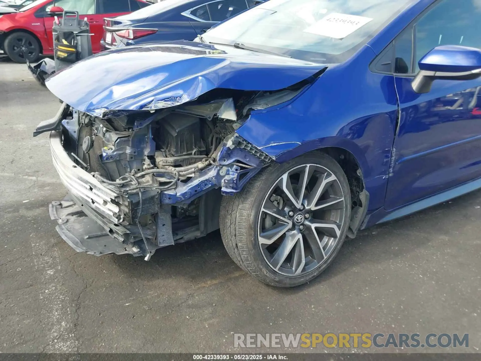 6 fotografías del automóvil dañado 5YFS4RCE2LP026747 TOYOTA COROLLA 2020