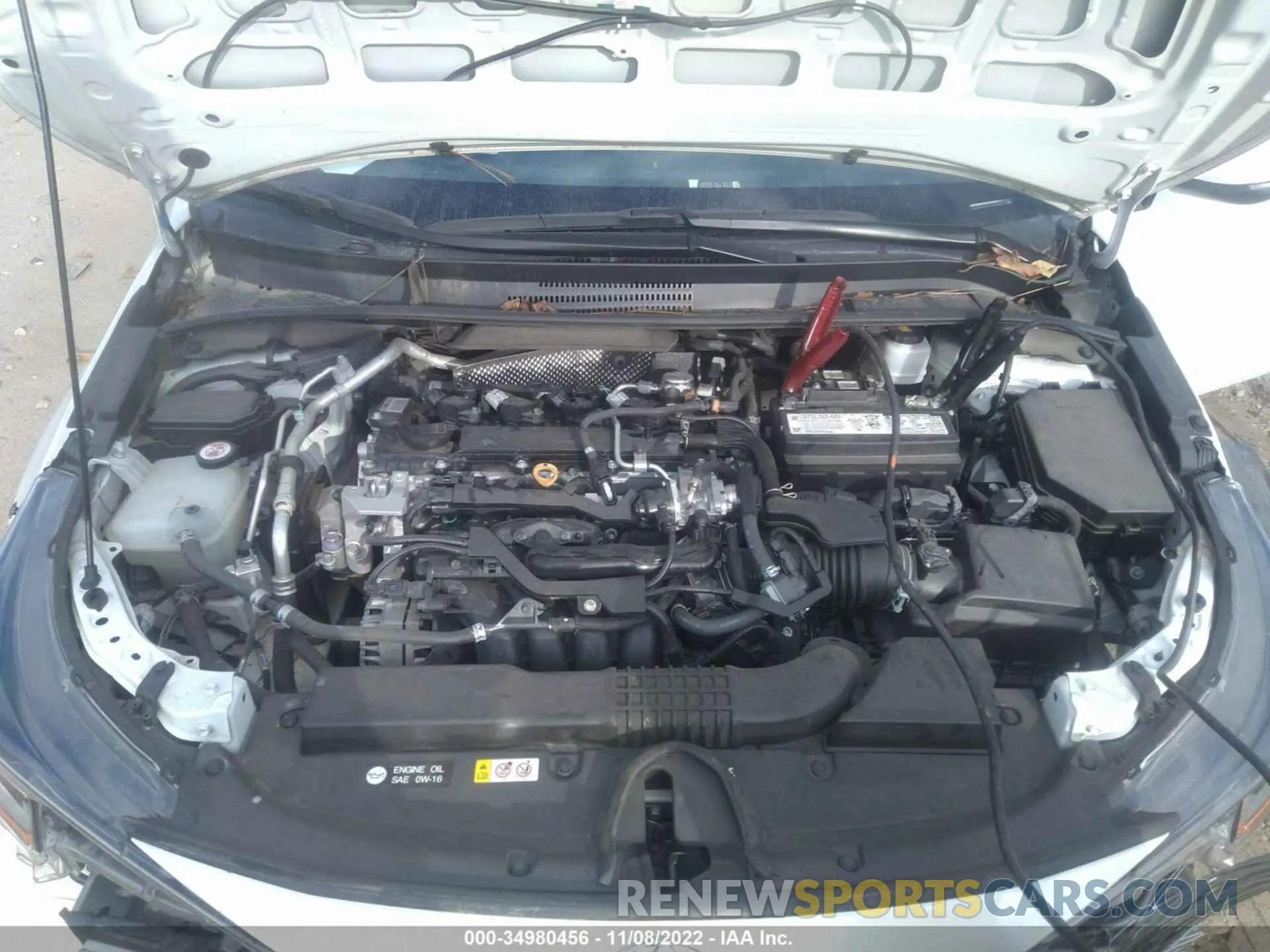 10 fotografías del automóvil dañado 5YFS4RCE2LP035660 TOYOTA COROLLA 2020