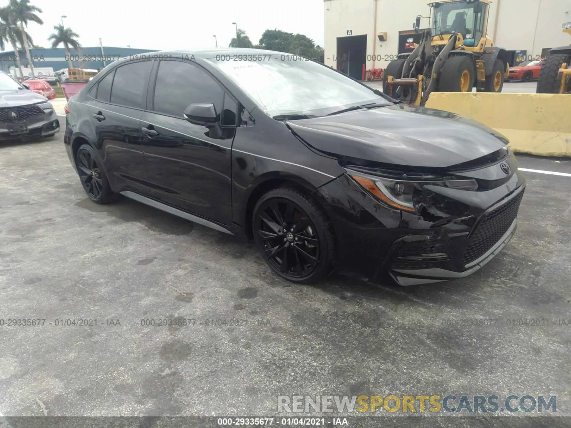 1 fotografías del automóvil dañado 5YFS4RCE2LP035738 TOYOTA COROLLA 2020