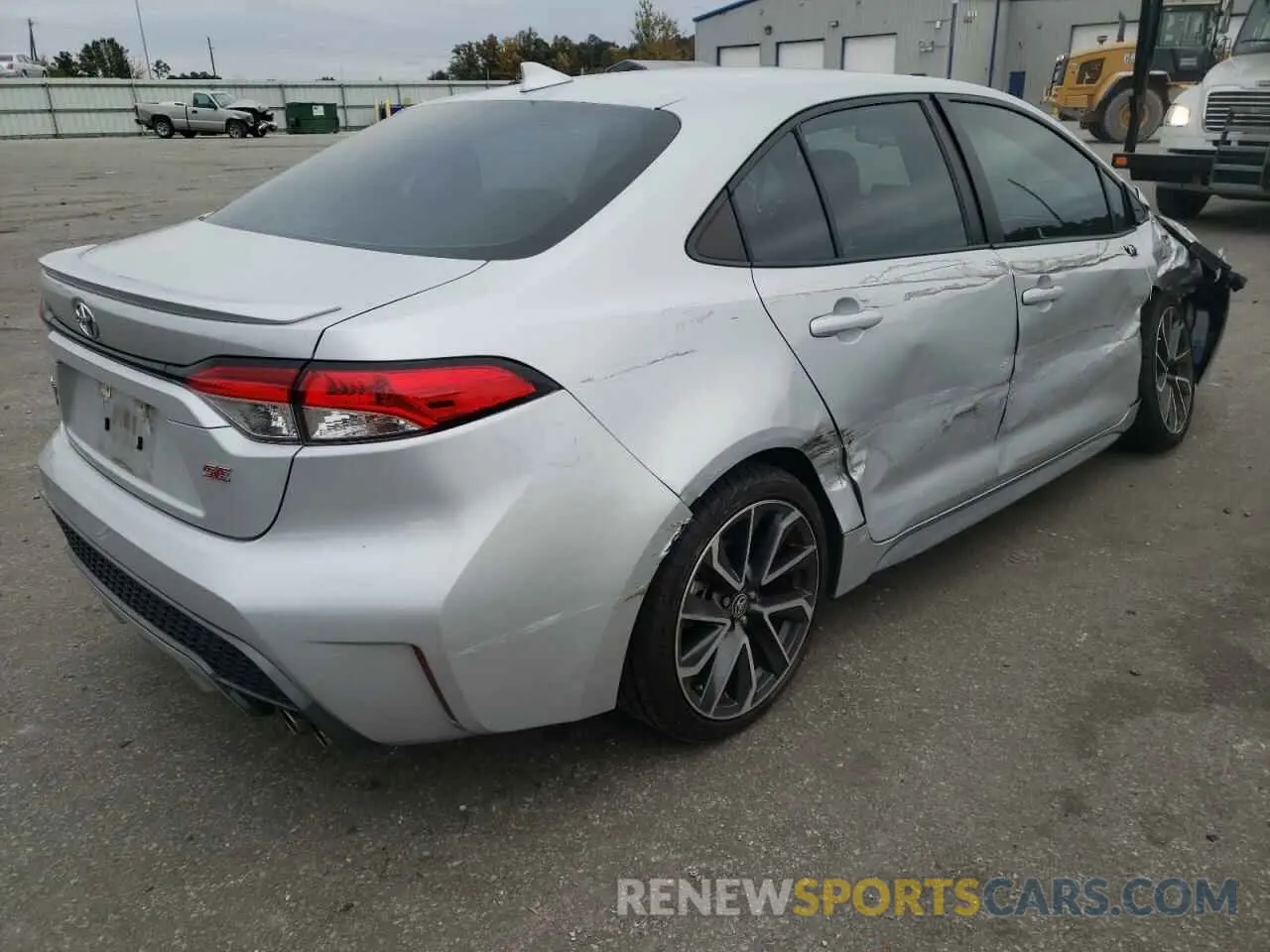 4 fotografías del automóvil dañado 5YFS4RCE2LP037005 TOYOTA COROLLA 2020
