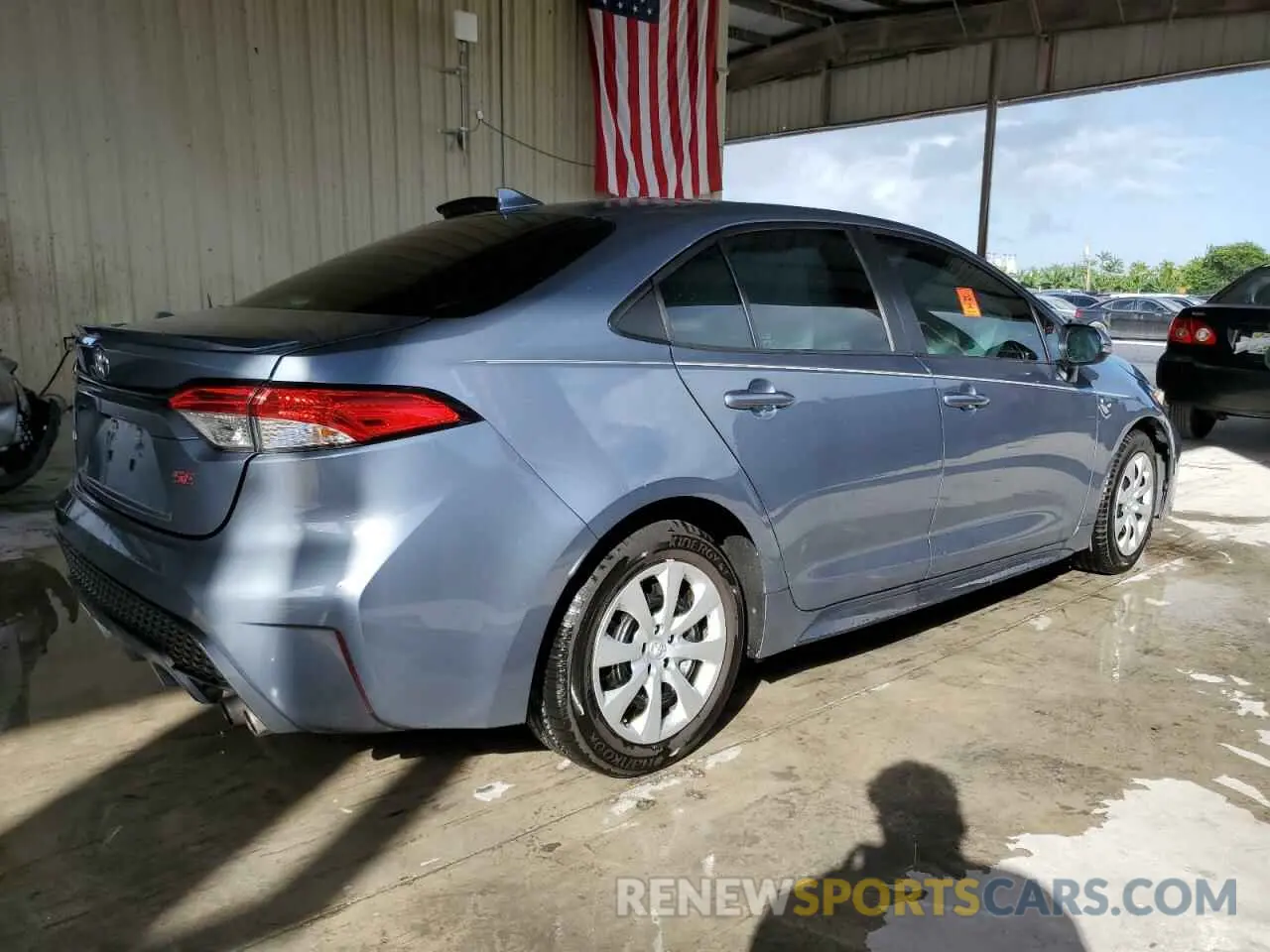 3 fotografías del automóvil dañado 5YFS4RCE2LP046643 TOYOTA COROLLA 2020