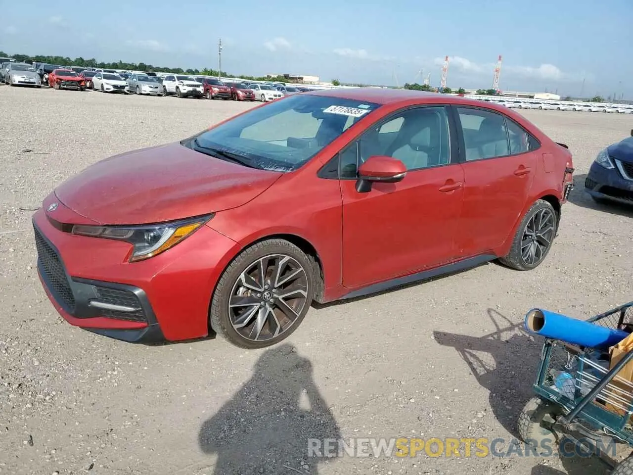 1 fotografías del automóvil dañado 5YFS4RCE2LP048294 TOYOTA COROLLA 2020