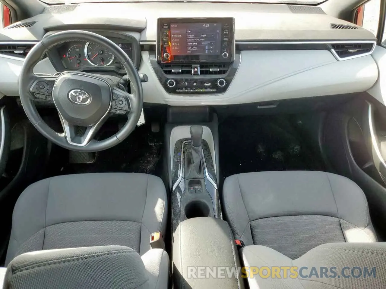 8 fotografías del automóvil dañado 5YFS4RCE2LP048294 TOYOTA COROLLA 2020