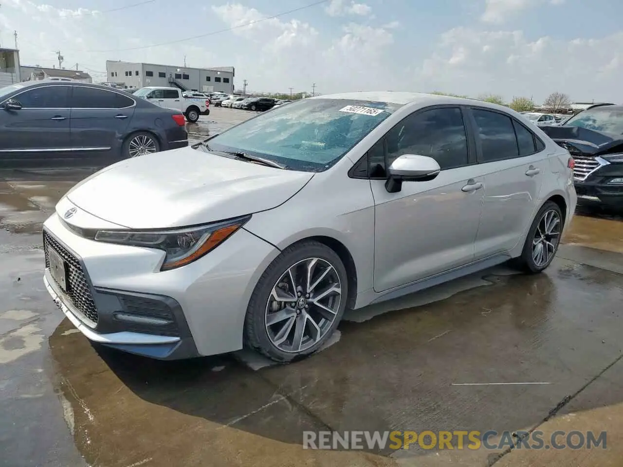 1 fotografías del automóvil dañado 5YFS4RCE2LP052586 TOYOTA COROLLA 2020