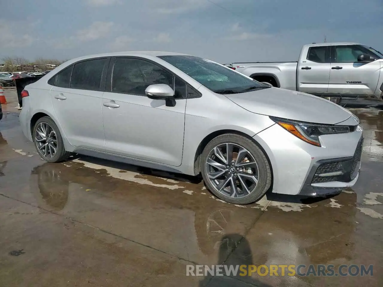 4 fotografías del automóvil dañado 5YFS4RCE2LP052586 TOYOTA COROLLA 2020