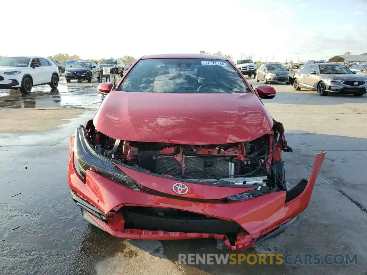 5 fotografías del automóvil dañado 5YFS4RCE3LP015014 TOYOTA COROLLA 2020