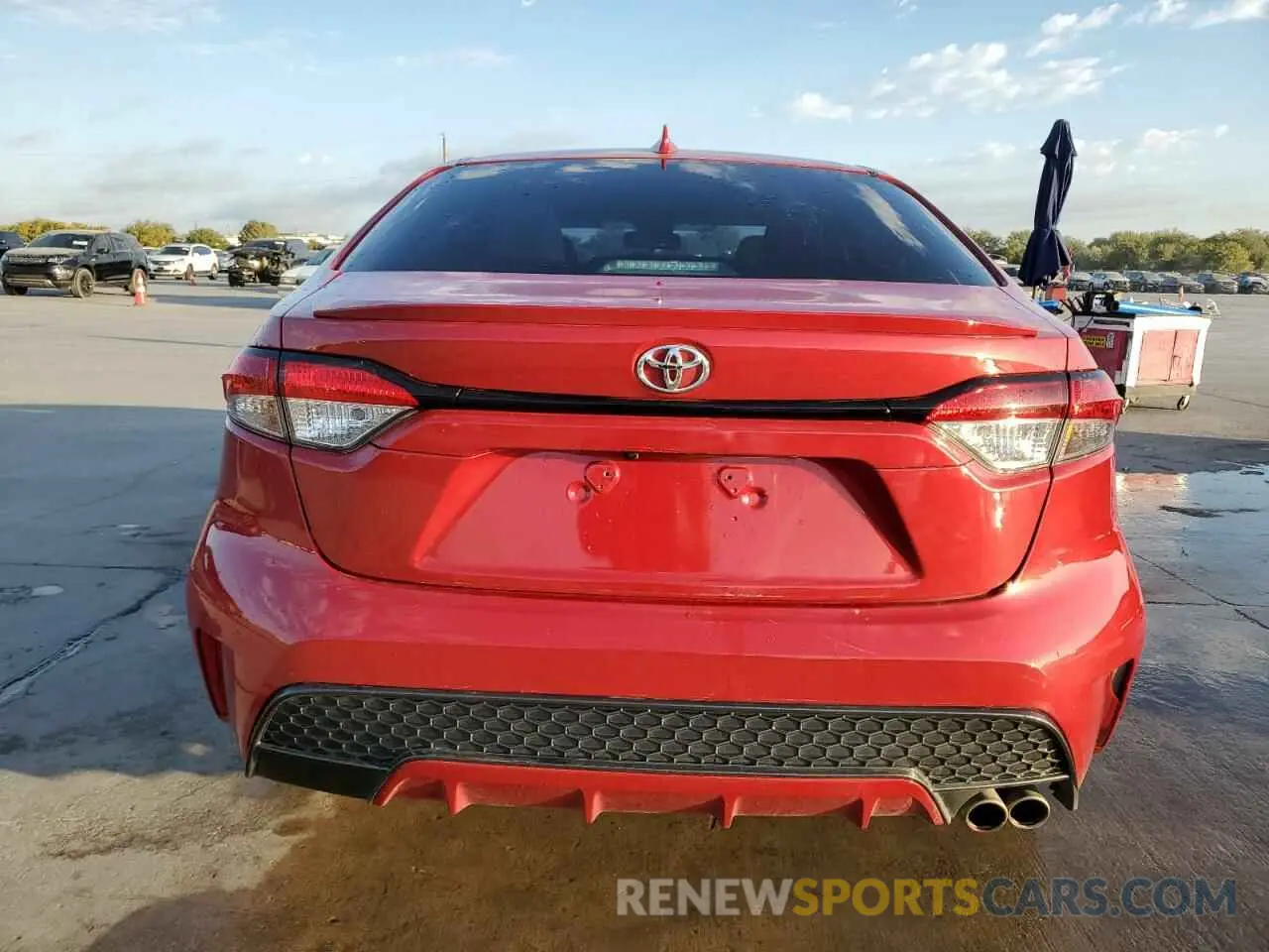 6 fotografías del automóvil dañado 5YFS4RCE3LP015014 TOYOTA COROLLA 2020