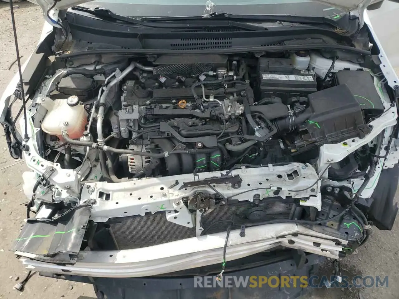 11 fotografías del automóvil dañado 5YFS4RCE3LP017684 TOYOTA COROLLA 2020