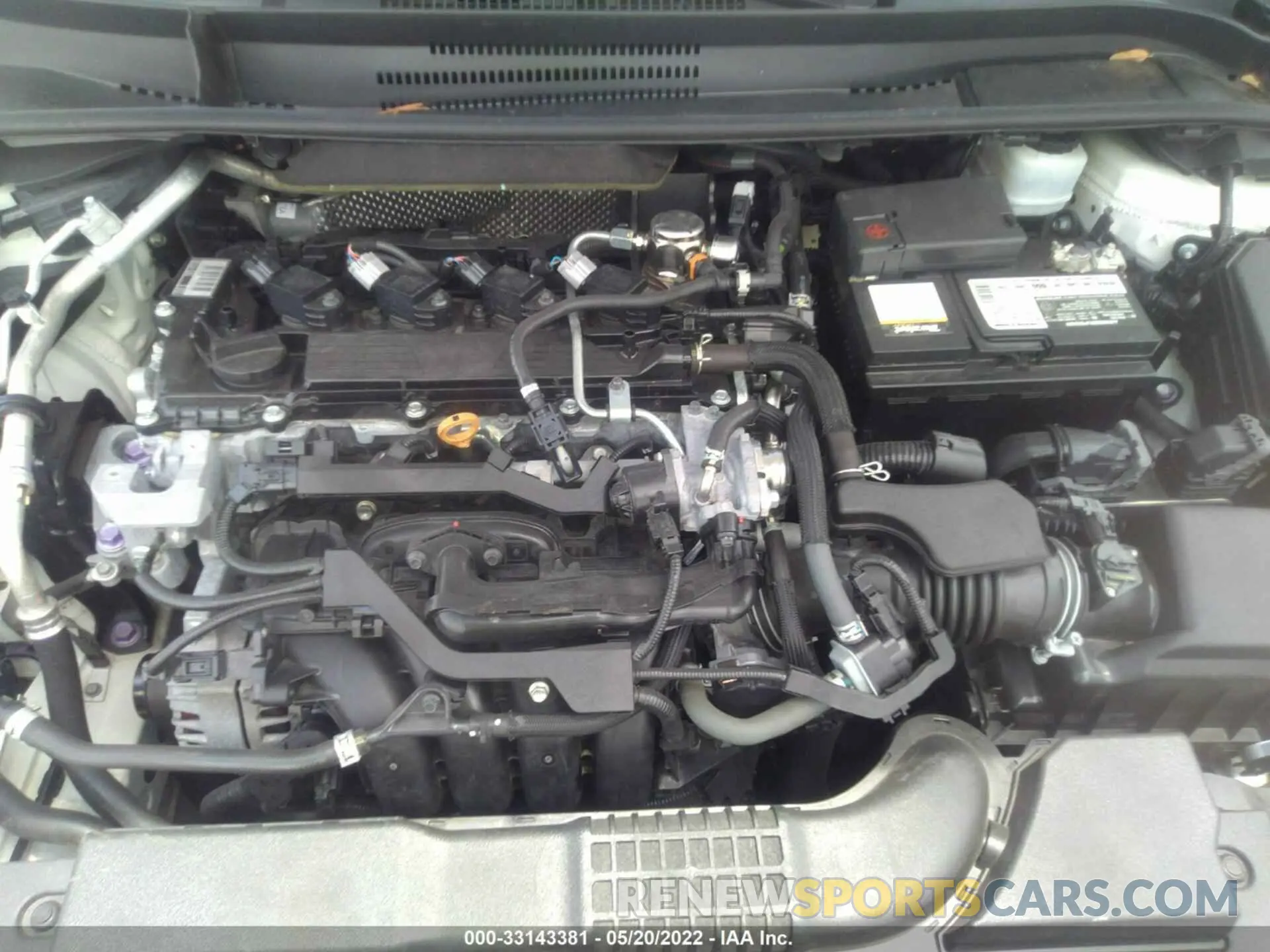 10 fotografías del automóvil dañado 5YFS4RCE3LP022285 TOYOTA COROLLA 2020