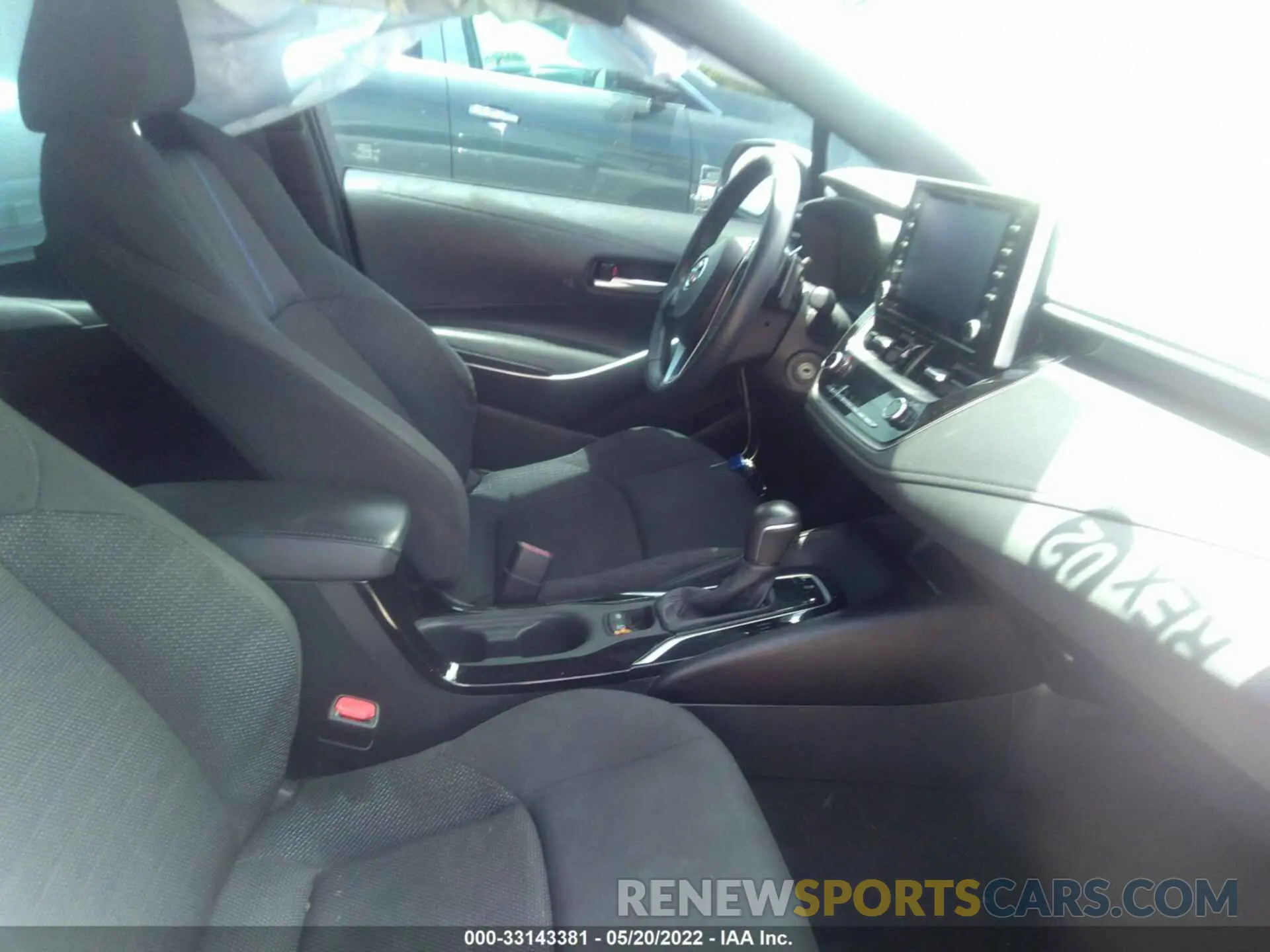 5 fotografías del automóvil dañado 5YFS4RCE3LP022285 TOYOTA COROLLA 2020