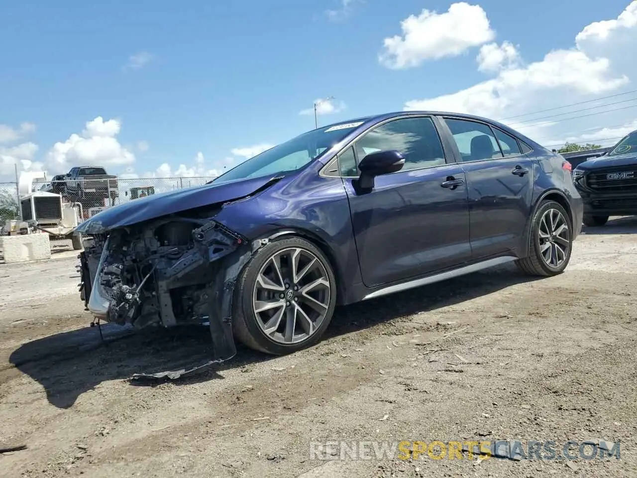 1 fotografías del automóvil dañado 5YFS4RCE3LP035540 TOYOTA COROLLA 2020