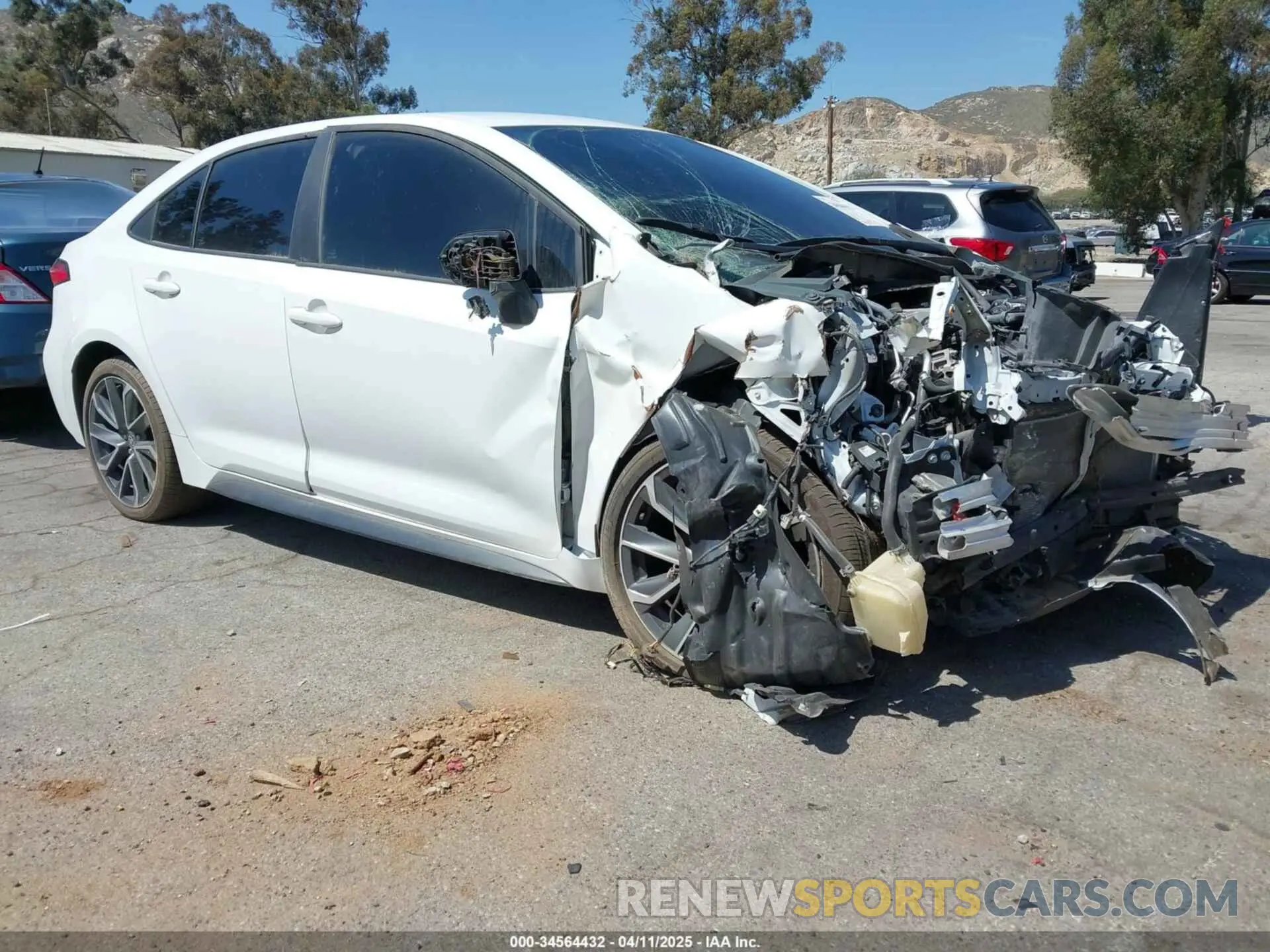 1 fotografías del automóvil dañado 5YFS4RCE3LP046988 TOYOTA COROLLA 2020