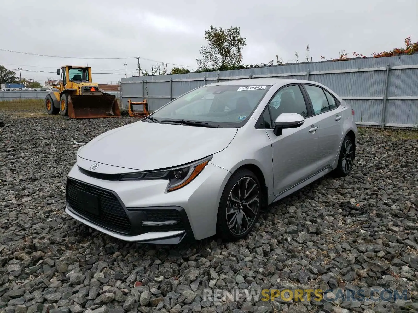 2 fotografías del automóvil dañado 5YFS4RCE3LP050264 TOYOTA COROLLA 2020