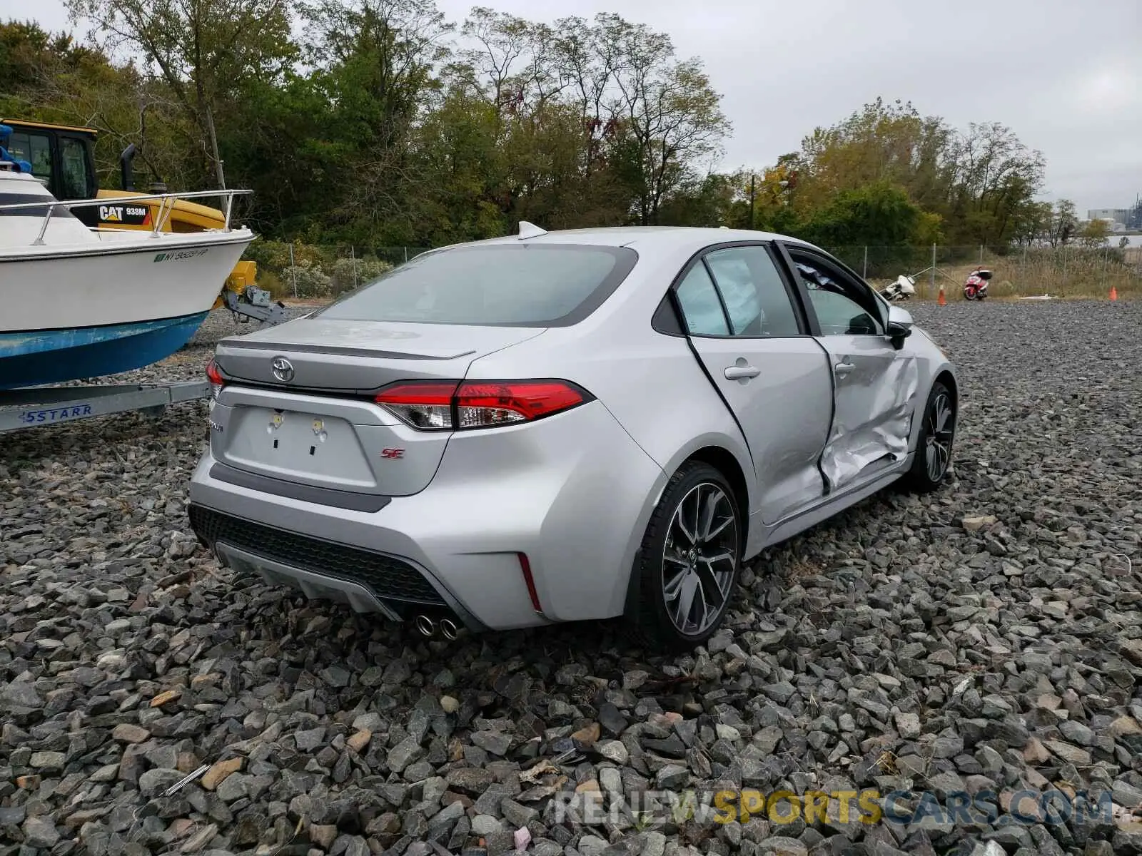 4 fotografías del automóvil dañado 5YFS4RCE3LP050264 TOYOTA COROLLA 2020