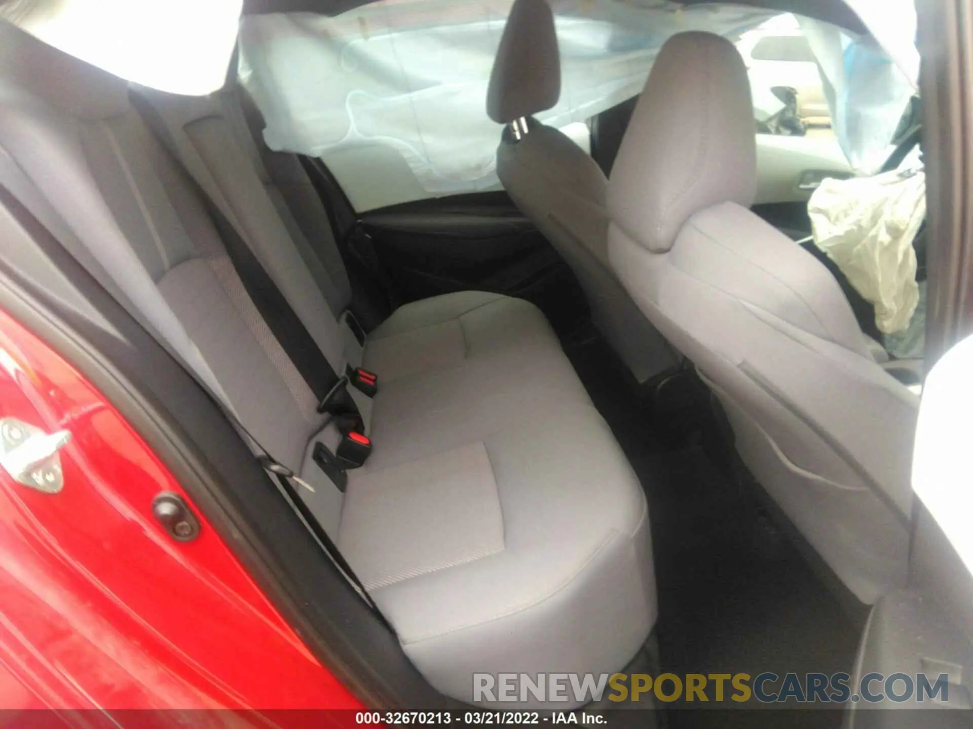 8 fotografías del automóvil dañado 5YFS4RCE3LP052435 TOYOTA COROLLA 2020