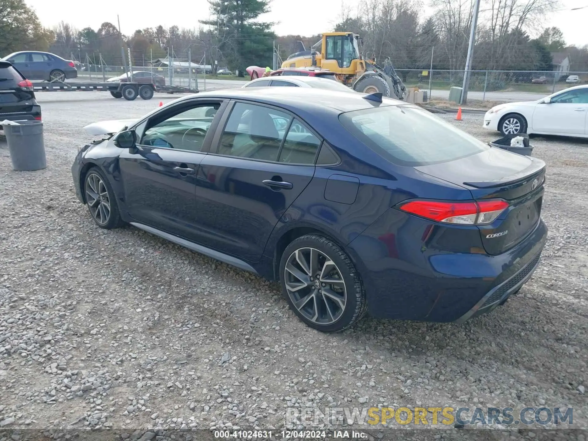 3 fotografías del automóvil dañado 5YFS4RCE4LP002336 TOYOTA COROLLA 2020