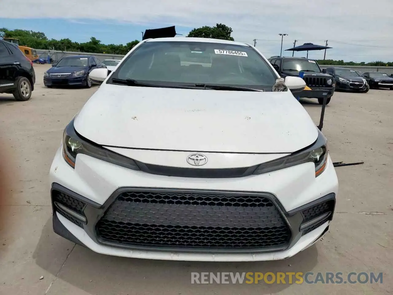 5 fotografías del automóvil dañado 5YFS4RCE4LP016060 TOYOTA COROLLA 2020