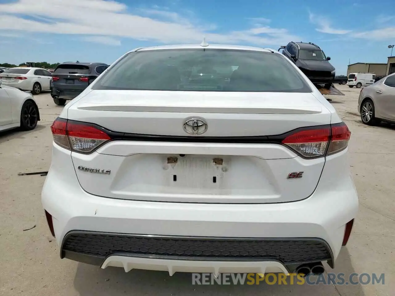 6 fotografías del automóvil dañado 5YFS4RCE4LP016060 TOYOTA COROLLA 2020