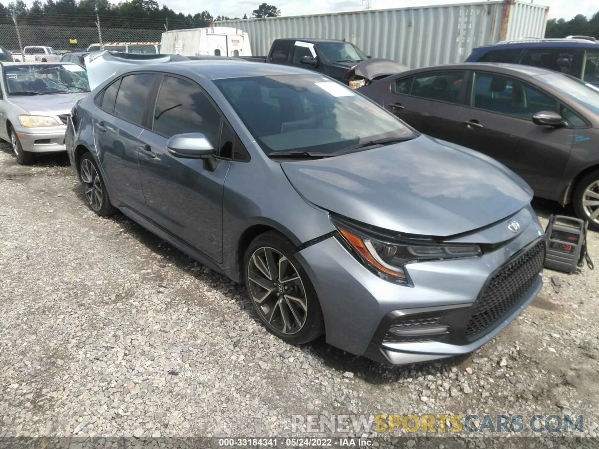 1 fotografías del automóvil dañado 5YFS4RCE4LP021730 TOYOTA COROLLA 2020