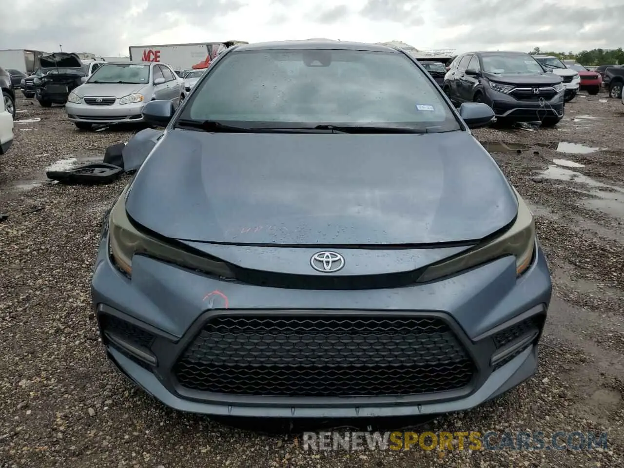 5 fotografías del automóvil dañado 5YFS4RCE4LP022862 TOYOTA COROLLA 2020