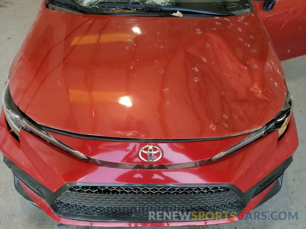 11 fotografías del automóvil dañado 5YFS4RCE4LP023042 TOYOTA COROLLA 2020